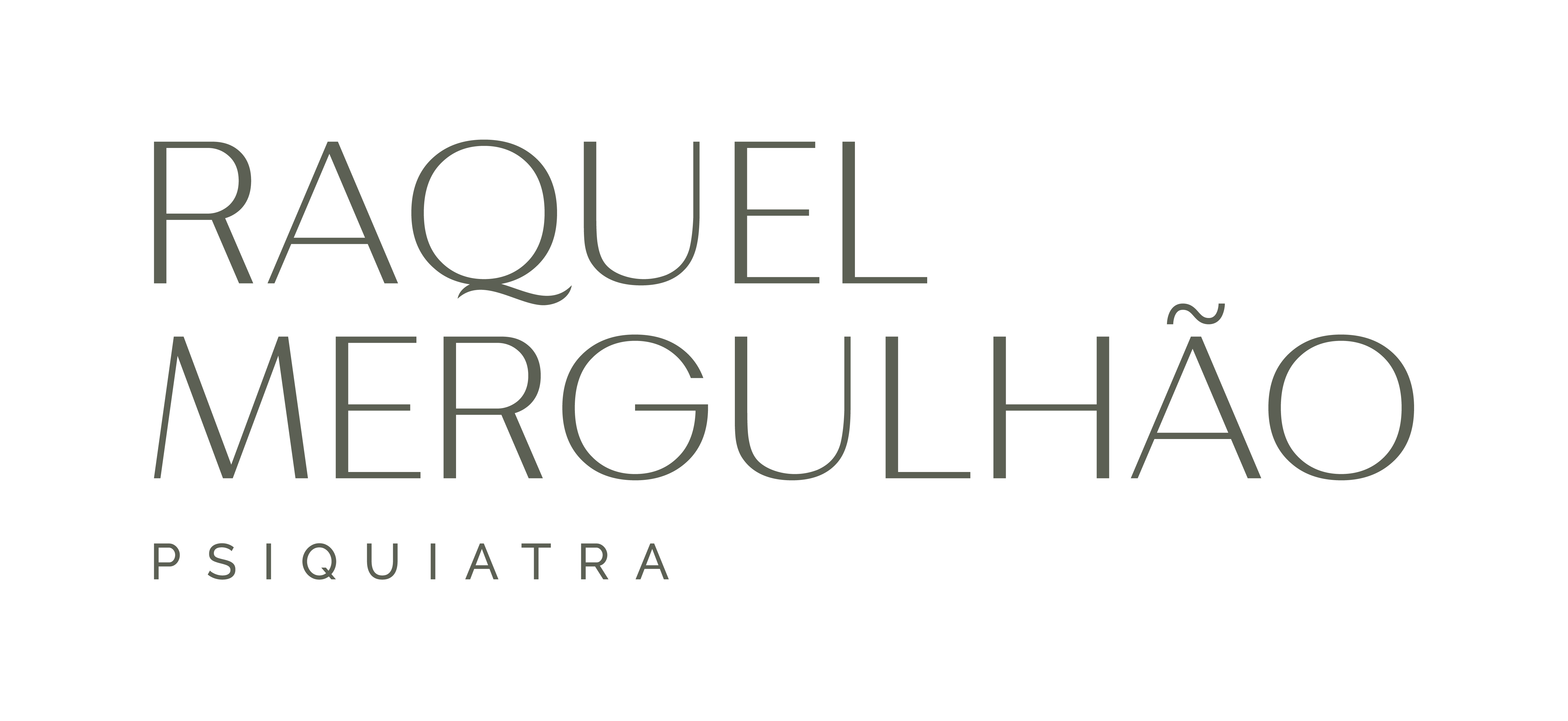 Raquel Mergulhão — Psiquiatra e Psicoterapeuta